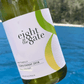 Close up of the Eight at the Gate 2018 Chardonnay front label.